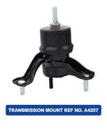Transmission mount from Engine And Transmission Mount Set For 2002 2006 Camry 2.4L And 2004 2008 Solara 2.4L Auto Transmission