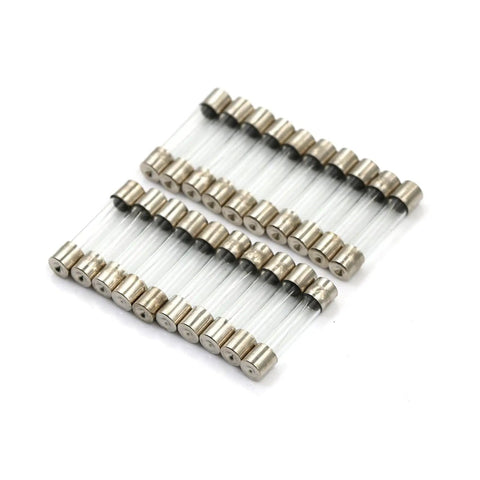 DIY Car Fuse Kit 2.0 Pack With Assorted 5x20mm And 6x30mm Glass Fuses, Quick Blow Auto Fuses 5A 10A 15A, Includes 20Pcs