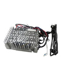 Heavy Duty 12V 15A Battery Charger For Genie Awp Iwp Lift Series 80990gt Replacement Kit showcasing its aluminum heat sink and wiring.