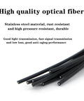FT610 Diffuse Reflective Optical Fiber Sensor With 1M Line, 2mm Fiber Outer Diameter, rust-resistant fibers shown.