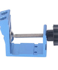 Side view of a 46 Piece Pocket Dowel Hole Jig Kit With Aluminum Alloy Guides For Precise Joint Angles