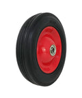 8 Inch Semi Pneumatic Rubber Tire With Steel Hub And Ball Bearings For Hand Trucks And Lawn Equipment Ribbed Tread