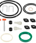 Air Motor Repair Kit 238286 Replacement For 5 To 1 Fire Ball 300 Pumps upper and lower repair parts layout