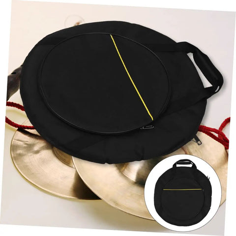 Chuck Your Gear Inside This Heavy Duty Portable Cymbal Bag With Side Pocket And Thick Cotton Padding To Keep Everything Locked Down On The Road And Around Town While Featuring An Unbeatable Oxford Build And A Roomy Front Pocket For Drumsticks And Keys.