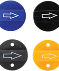 Camshaft Synchronizer Alignment Tool Kit For Ford, Mazda, And Mercury Vehicles - Color-coded alignment discs with arrows