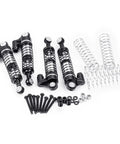53mm Oil Shock Absorber Beefed Up Upgrade kit for Redcat Ascent One Eighteenth Scale and TRX4M RC Crawlers includes springs and bolts.