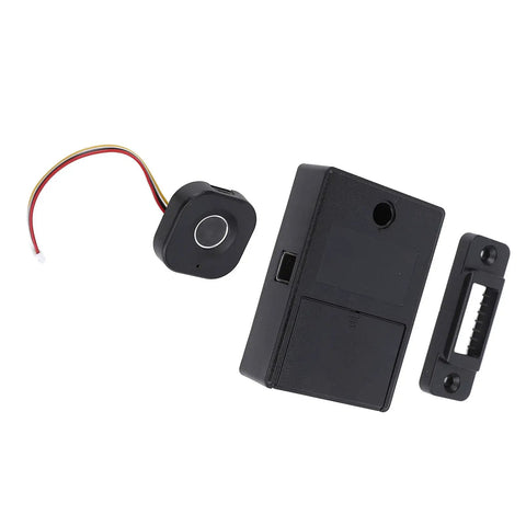 Biometric Fingerprint Cabinet Lock Keyless Entry For Drawers And Wooden Cabinets Ultra Fast 0.5 Second Unlock components