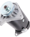 Heavy Duty Starter Generator For Ezgo Golf Cart Mg2 Txt Rtx Medalist Fleet Freedom Hp And Club Car Ds, steel housing close-up.