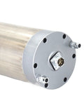 Beast Grade 6kW Water Cooled CNC Spindle Motor With Smart Inverter Tech, 125mm body close-up, precision engineering for heavy duty use.