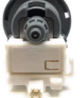 Dishwasher Drain Pump Replacement W10348269 Black Front Copper Winding Not Circulation Pump Front View