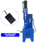 Heavy Duty 220V Electric Riveting Machine With Pure Copper Motor, showcasing foot switch for easy operation.