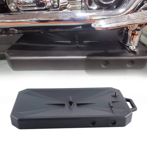 10 Quart ABS Oil Drain Pan With Spout Low Profile Catch Basin under Harley Davidson motorcycle