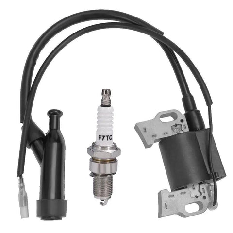 Ignition Coil And Spark Plug Replacement For Champion Power Equipment 196cc 6.5HP 3500 4000 Watt Gas Engine Generator OEM Grade Performance