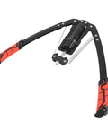 Compact 12V Electric Linear Actuator With 70N Thrust And Slick Silent Operation Perfect For Diy Automation Projects Home Furniture Upgrades And Smooth Bed Mechanisms That Stay Cool Under Pressure For No Sweat Everyday Use, showing black and red handle design.