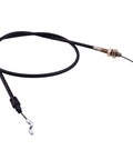 Mower Shift Cable 35131 351311 compatible with DR Power Field and Brush Mower AT4, shown in coiled black form.