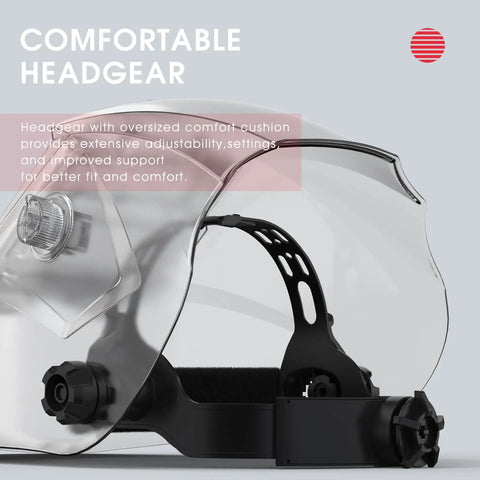 True Color Solar Powered Auto Darkening Welding Helmet With Wide Shade 4 To 13 for TIG MIG ARC Welding and Grinding large viewing window visible
