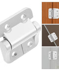 Premium Quality Torque Cabinet Door Hinges With 1.8nm Torque Zinc Alloy Silver Finish for Smooth Self-Closing Action ideal Replacement