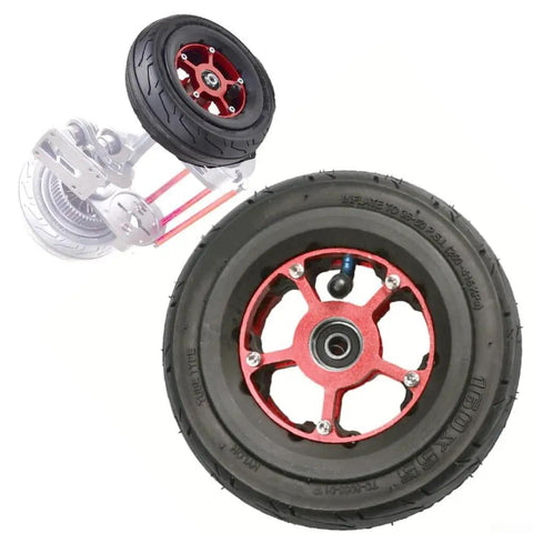 160mm Off Road Electric Skateboard Wheel With Aluminum Alloy Hub And Pneumatic Tire For Stable Cushioned Rides On Any Terrain