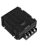 Rugged 60 Amp Dc Dc Buck Converter Regulator drops 18 to 90v straight to 12v output, aluminum, 140x120x42.5 mm, for golf carts and EVs.
