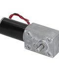 Top Shelf 12V Self Locking Dc Gear Motor Features A Tough Die Cast Aluminum Shell Cranking Out Serious High Torque At Eighty Rpm