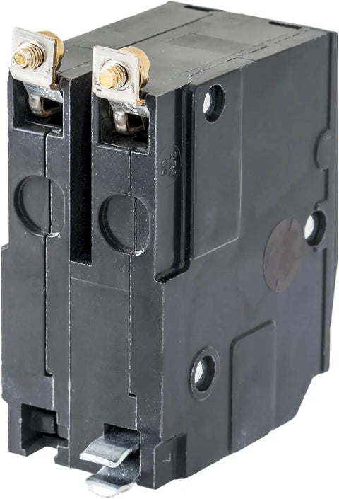 QOB230CP Circuit Breaker Two Pole Bolt On With Visi Trip Indicator For NQ And NQOD Panelboards Black