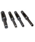 Hella Durable Professional Grade 4 Piece Steel Pin Starter Punch Set With Precision Hollow Tips And Grip Tight Handles for installation.