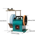 Top Shelf Water Cooled Electric Knife Sharpener Bench Grinder with 240 Watt Motor, 10 inch stone and 8 inch leather wheel.