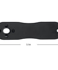 Heavy Duty Hole Punch Tool For Fabric And Canvas Hammer Punch For Boat Awnings Tarps And Covers With dimensions labeled 5.1 inches