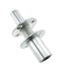 Top Shelf M20 Screw In Tee Nuts With Brads For Wooden Bed Frames And Furniture Hardware Connectors. Metal connector with threaded base.