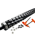 13 Inch Spiral Helical Cutterhead Upgrade For DeWalt DW735 DW735X Planer With Preinstalled Bearings, Staggered Carbide Inserts and tools