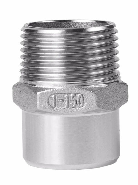 Brown Finish Beefy Stainless Steel 304 BSPT Elbow 3 Way 4 Way Pipe Fitting Coupler Kit, Threaded Adapters From 1/4 In To 2 In