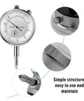 Dial Indicator Magnetic Holder And Bore Gauge Stand With Magnetic Base For Micrometers, Hour Type Indicators, Pro Grade Measuring Tools For Machinists, Gearheads, And Hobbyists with 0.01mm dial