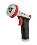 Heavy Duty Garden Hose Nozzle With Five Adjustable Spray Patterns For Lawn And Garden Jet Shower Mist Sweep Fill Thumb Trigger Control