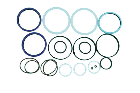 Heavy Duty 8K Basket Rotator Seal Kit For Genie Boom Lift Compatible With 122944GT And 110976GT replacement seals in various sizes.