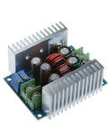 Beast Buck Converter Module 6-40V To 1.2-36V, 20A 300W Adjustable Step Down Regulator with visible components and heatsink.