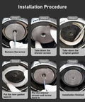 Installation steps for Grouphead Gasket Replacement For Oracle Dual Boiler Espresso Machines BES900 920XL 980 990.