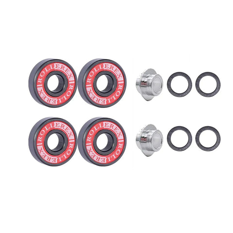 Durable 76mm Inline Skate Wheels 2-Pack With Optional Bearings Spacers And Washers For Ultra Smooth Indoor And Outdoor Skating