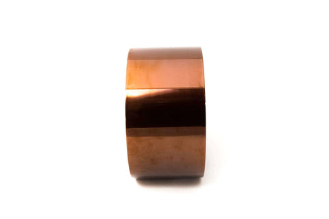 Front view of Pro Grade Heavy Duty High Temperature Polyimide Tape for Soldering and PCB Masking, 1.5 inch wide, 500F heat resistance