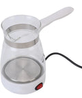 Turkish Coffee Maker Electric Pot 600ml Kettle For Tea And Coffee Yellow Glass 110V US Plug Easy Home Brew Machine