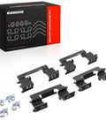 Premium Front Disc Brake Hardware Kit Fit For Toyota Camry Sienna Avalon Lexus Es300 Es330 Stop Lights With Precision Clamps And Durable Steel Parts For Top Tier Slaying Performance black steel brake clips and springs set in box
