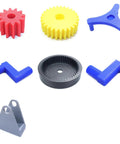 Components of Hands On Assemblable Planetary Gear Model Kit For Demonstrating Gear Ratios, Mechanical Gear Set, Transmission Structure Principles