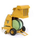 604R Round Hay Baler Diecast Model With Hay Bale One Sixty Fourth Scale For Collectors Realistic Detailing Ideal For Display