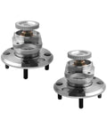 Pair Of Front Wheel Hub Bearing Assemblies For 2005 Hyundai Sonata Single Type Drop In Ready Direct Fit Brand New Wheel Hub Bearing Kit Fully Accurate Fit And Ready For Install