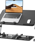 Adjustable Laptop Desk Tray For Bed And Couch Portable Folding Table With 5 Height Levels And 4 Tilt Angles Ergonomic Wrist Rest
