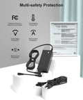 Peloton Replacement Power Cord 12V 5A AC DC Charger For PLTN RB1V1 RB1VO RB1VQ Gen 1 2 3 Bikes 7.5 Foot Long Cable