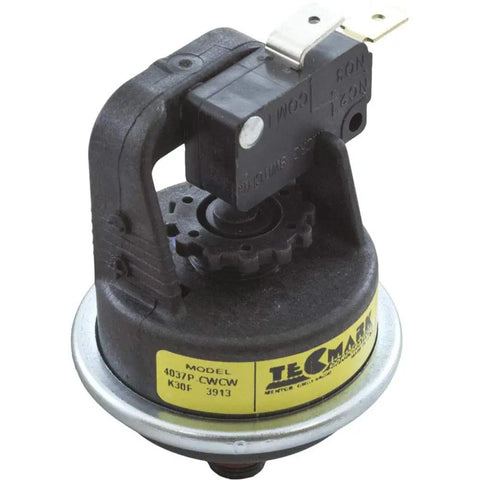 MasterTemp Pool Heater Pressure Switch Replacement Durable Black Sensor Part 420010060S for precise temperature control