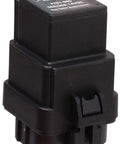 Weatherproof Automotive Relay And Socket Kit For Off Road Lights And Accessories, 50 Amp Normally Open And 30 Amp Normally Closed, black housing