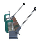 30-Inch Manual Sheet Metal Brake With 2 C-Clamps, Portable Steel Bender Tool, Adjustable 0-90 Degrees For Home Shop, side view