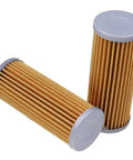 2 Pack Fuel Filter Element For John Deere Tractors 655 670 755 756 770 850 855 856 950 1023E M801101 CH10479 close view