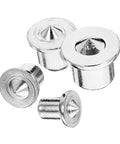 Steel Dowel Center Transfer Plugs Kit With Pins For Pro Level Drill Alignment And Furniture Tenon Center Marking, Solid Plated Dowel Pins